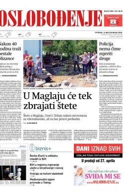 Oslobođenje - broj 25663, 8. maj 2018.