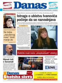 Danas - broj 7420, 22. jan 2018.