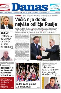 Danas - broj 7772, 9. jan 2019.