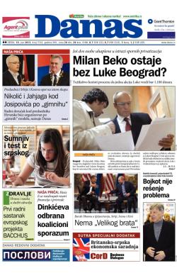 Danas - broj 5742, 19. jun 2013.