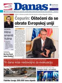 Danas - broj 6275, 4. dec 2014.