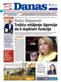 Danas - broj 6175, 26. avg 2014.