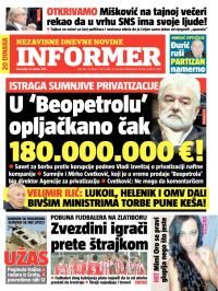 Informer - broj 441, 14. okt 2013.