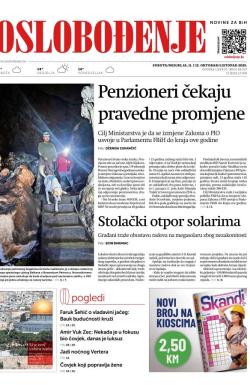 Oslobođenje - broj 28037, 11. okt 2025.