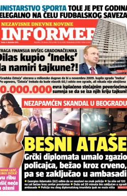 Informer - broj 485, 4. dec 2013.