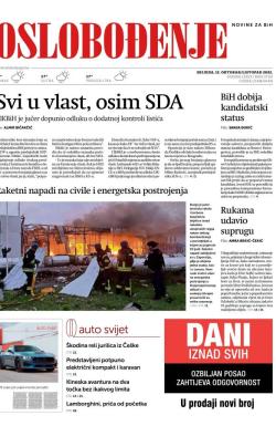 Oslobođenje - broj 27119, 12. okt 2022.