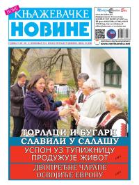 Nove knjaževačke novine - broj 109, 15. nov 2014.
