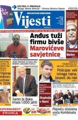 Vijesti - broj 5767, 18. apr 2014.