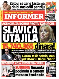 Informer - broj 599, 23. apr 2014.