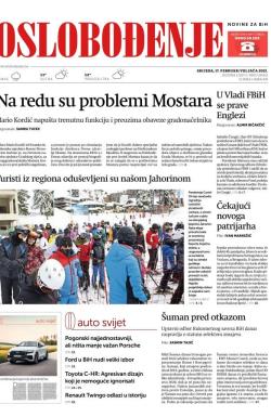 Oslobođenje - broj 26612, 17. feb 2021.