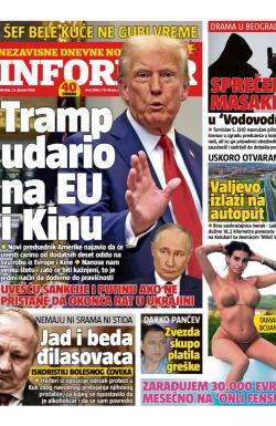 Informer - broj 3886, 23. jan 2025.