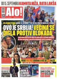 Alo - broj 6283, 14. sep 2025.