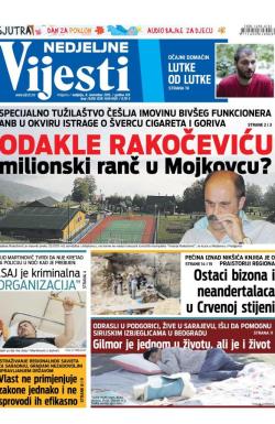 Vijesti - broj 6330, 8. nov 2015.