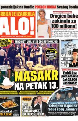 Alo - broj 2775, 14. nov 2015.