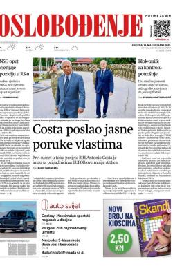 Oslobođenje - broj 27909, 14. maj 2025.