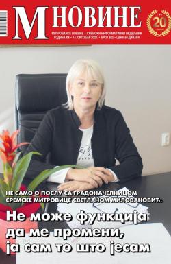 M Novine, Sr. Mitrovica - broj 982, 14. okt 2020.