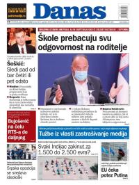 Danas - broj 8361, 20. avg 2020.
