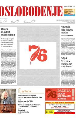 Oslobođenje - broj 26133, 30. avg 2019.