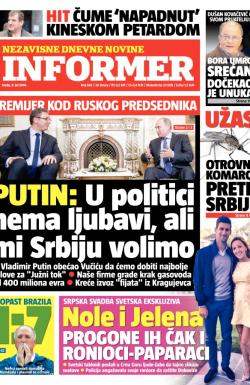 Informer - broj 663, 9. jul 2014.