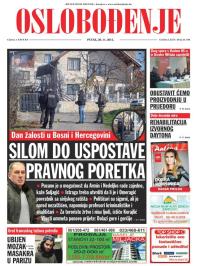 Oslobođenje - broj 24.780, 20. nov 2015.