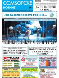 Somborske novine - broj 3273, 17. mar 2017.