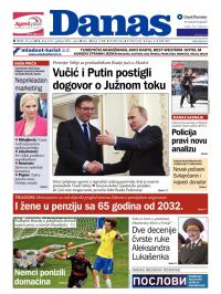 Danas - broj 6127, 9. jul 2014.