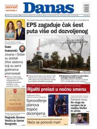 Danas - broj 8395, 23. sep 2020.