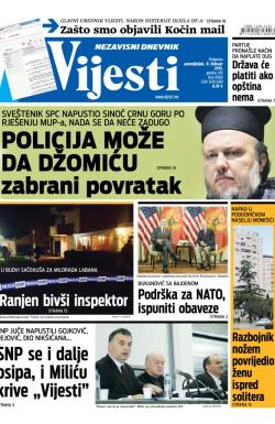 Vijesti - broj 6060, 9. feb 2015.