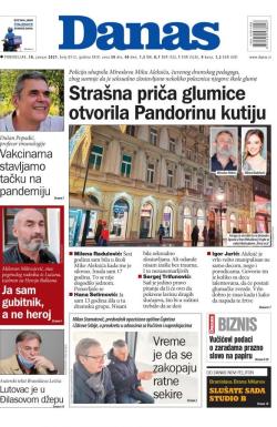 Danas - broj 8512, 18. jan 2021.