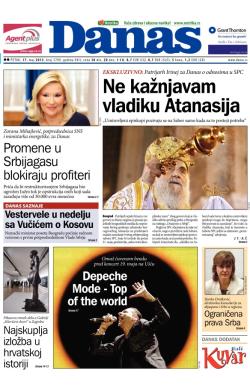 Danas - broj 5709, 17. maj 2013.