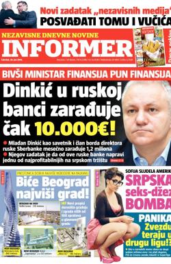 Informer - broj 652, 26. jun 2014.