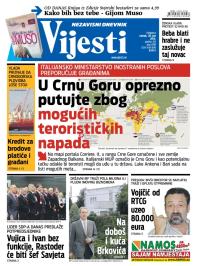 Vijesti - broj 6199, 30. jun 2015.