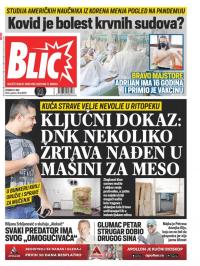 Blic - broj 8691, 11. maj 2021.