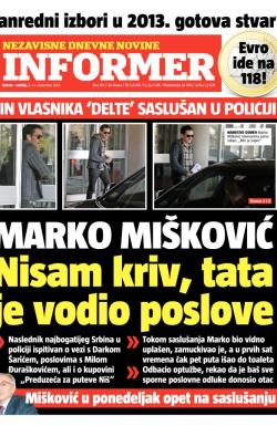 Informer - broj 183, 8. dec 2012.