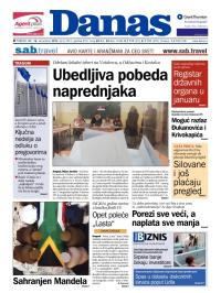 Danas - broj 5922, 16. dec 2013.
