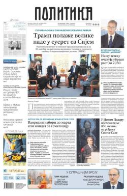 Politika - broj 40191, 25. okt 2025.