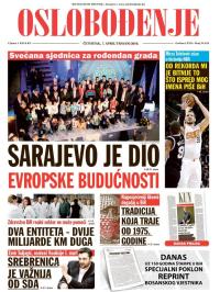 Oslobođenje - broj 24.919, 7. apr 2016.