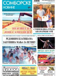 Somborske novine - broj 3185, 10. jul 2015.