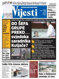 Vijesti - broj 6245, 15. avg 2015.