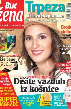 Blic Žena - broj 717, 11. avg 2018.