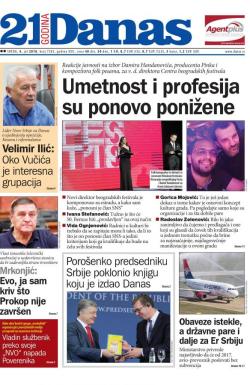 Danas - broj 7583, 4. jul 2018.