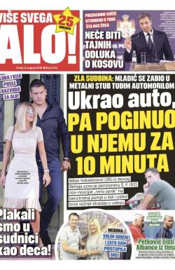 Alo - broj 3753, 8. avg 2018.