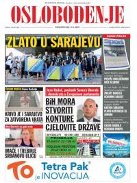 Oslobođenje - broj 24.671, 3. avg 2015.