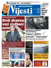 Vijesti - broj 6332, 10. nov 2015.
