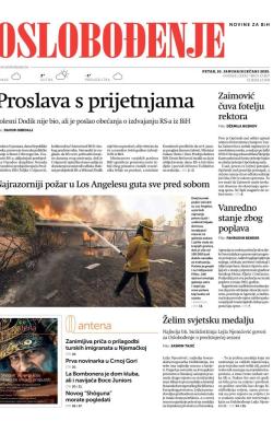 Oslobođenje - broj 27806, 10. jan 2025.