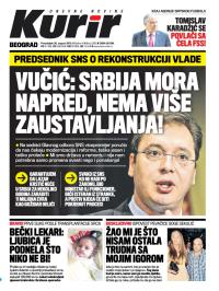 Kurir - broj 3562, 26. avg 2013.