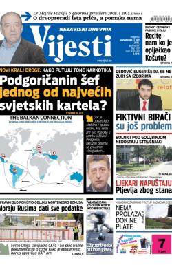 Vijesti - broj 6170, 1. jun 2015.