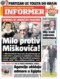 Informer - broj 392, 17. avg 2013.