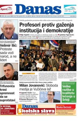 Danas - broj 7786, 23. jan 2019.