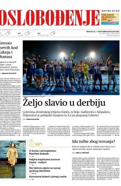Oslobođenje - broj 26135, 1. sep 2019.